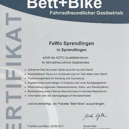 Fewo-sprendlingen Sprendlingen